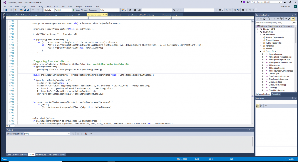 SilverLining Re-Architecture In Progress - Sundog Software
