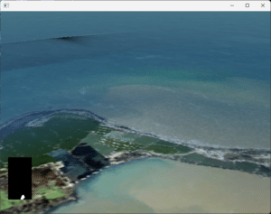 Blending of the Triton Ocean with coastal terrain in OpenSceneGraph